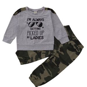 NEW 12M-3T Toddler boy set